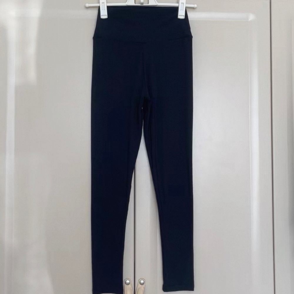 High-Waist Black Women's Leggings